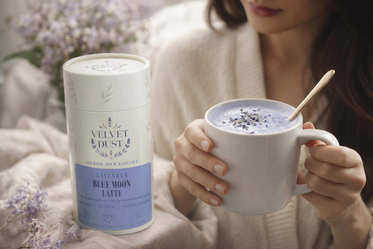 Blue Moon Latte
